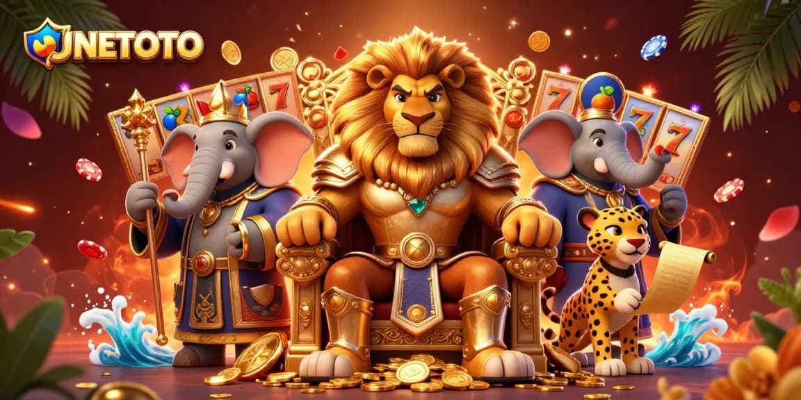 Bermain slot dengan JNETOTO dan meraih jackpot yang menggembirakan, suasana yang penuh kebahagiaan!