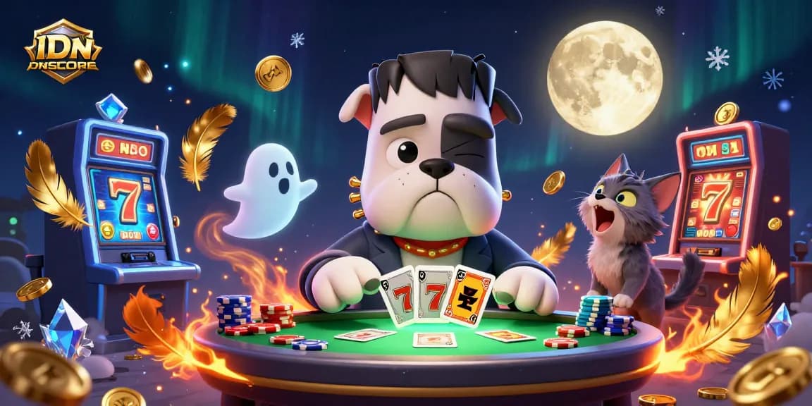 Play exciting casino games like IDNSCORE with engaging characters and thrilling slot features.