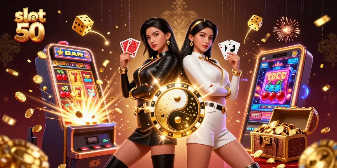 Experience the excitement of slot bet 50 with stunning visuals of casino life and winning plays.
