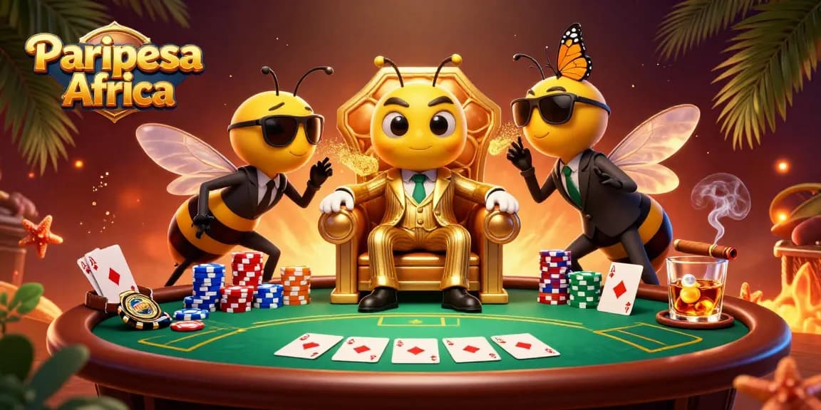 Paripesa Africa : parier en ligne dans un univers de mise en scène riche avec un boss en abeille et ses gardes
