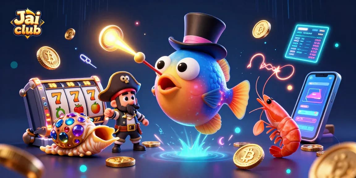 Engage with Jai club’s thrilling slot experience featuring golden coins and dynamic characters.