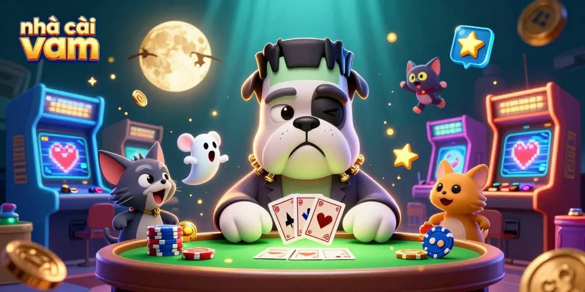 Participate in exciting games at nhà cái vmax with lively characters and dynamic casino elements.