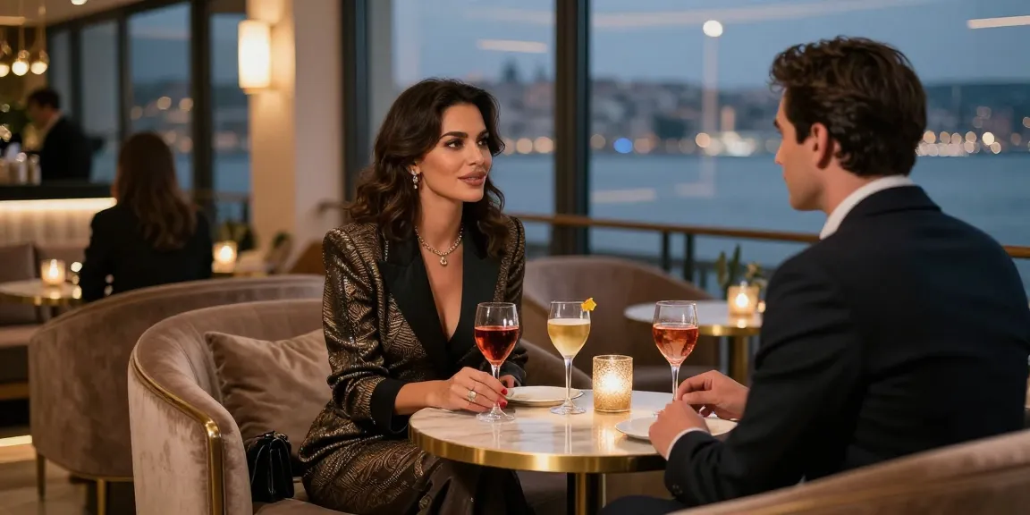 Beylikdüzü escort deneyimi sunan lüks bir lounge ortamı.