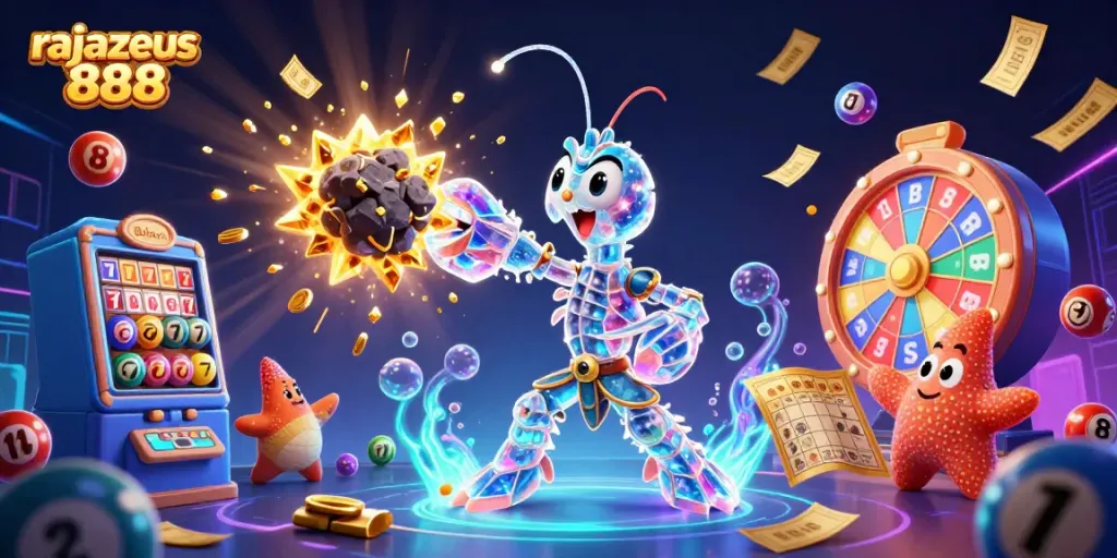 Menangkan banyak permata dan koin di rajazeus 888 dengan ilustrasi 3D yang mengesankan.