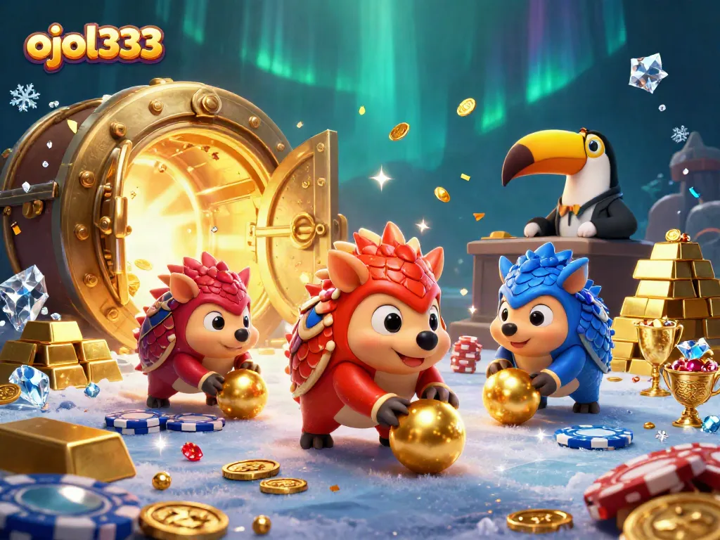 Engage in exciting casino action with ojol333 featuring dynamic pangolins amid riches and vivid gameplay.