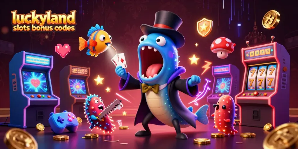 Experience thrilling fun with luckyland slots bonus codes and vibrant game characters in dynamic action.