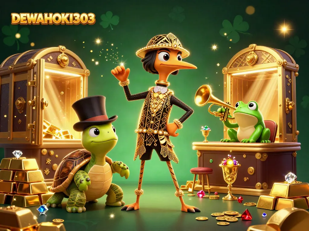 DEWAHOKI303 memberikan sensasi judi melalui ilustrasi 3D dengan karakter dan elemen slot berkualitas tinggi.