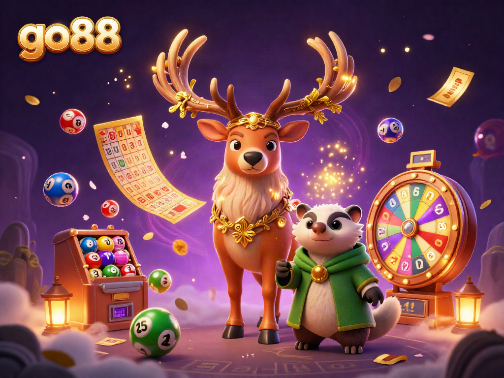 Play exciting lottery games with go88 featuring vibrant elements and mystical themes.