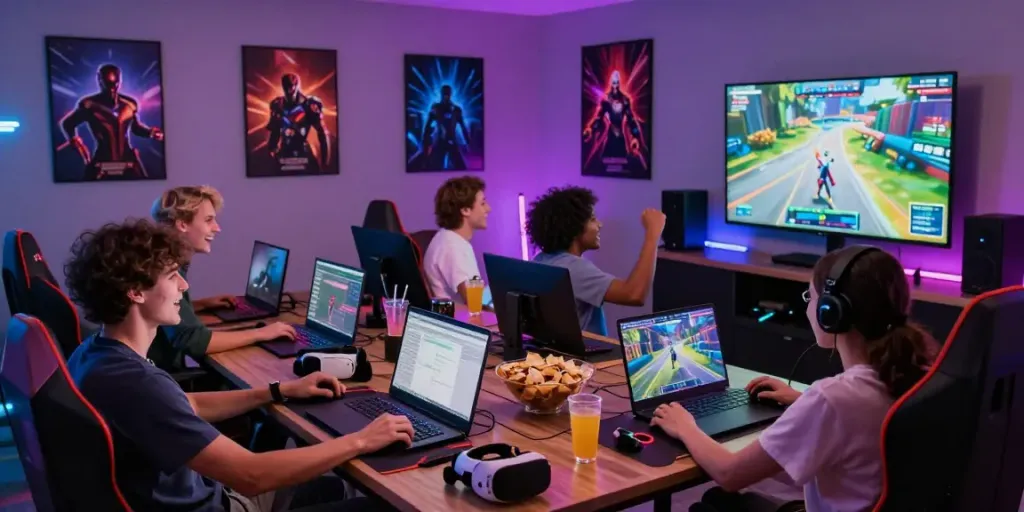 Pengalaman bermain di DIANA4D dengan suasana gaming seru dan modern.