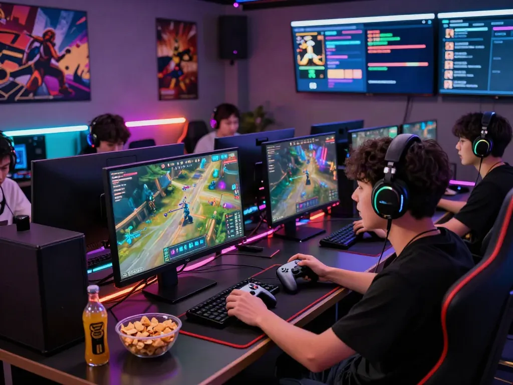 Player immersed in rokok88 gaming experience with dynamic visuals.