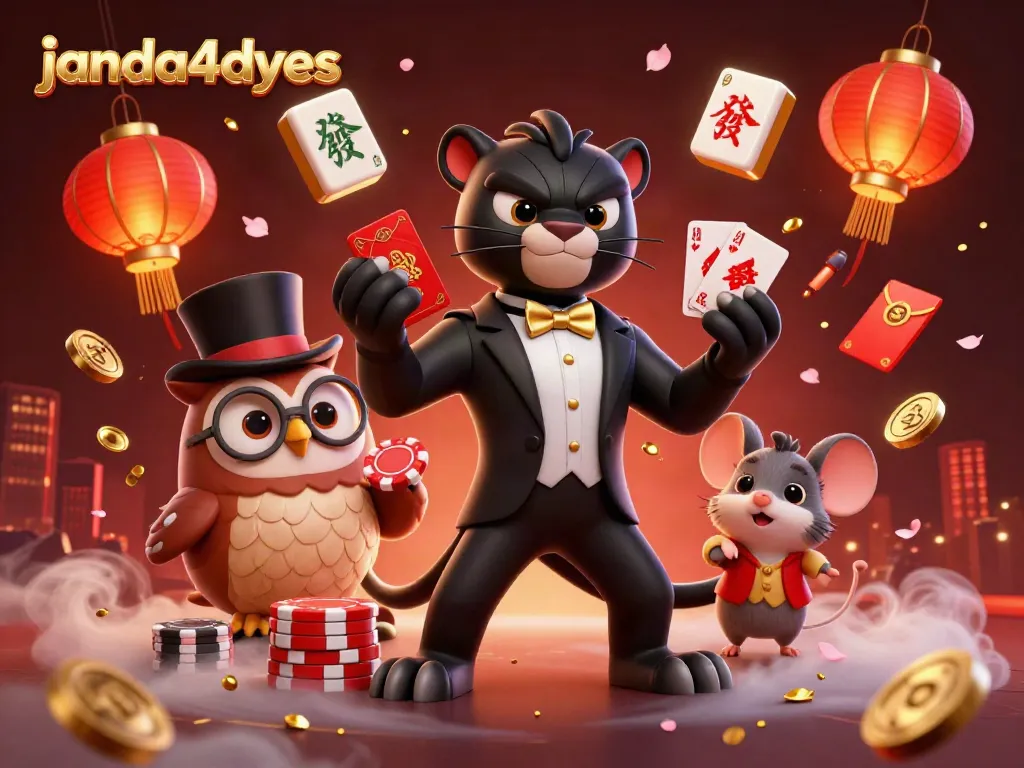 Menghadapi peluang menang di permainan bola online dengan janda4dyes, panther stylish serta simbol keberuntungan.
