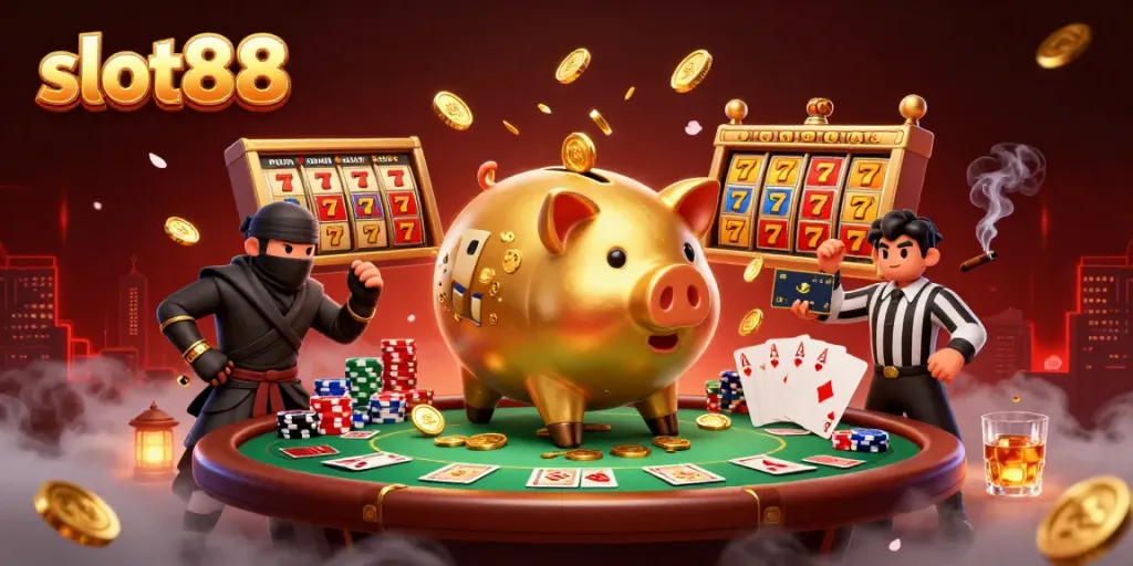 Slot88 menawarkan keseruan dengan permainan slot yang penuh dengan simbol keberuntungan dan jackpot.