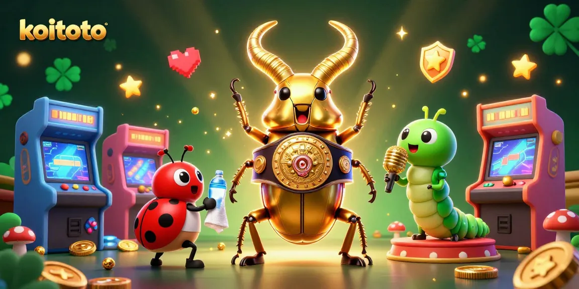 Menggenggam peluang di permainan slot online koitoto dengan karakter 3D unik yang menonjol.
