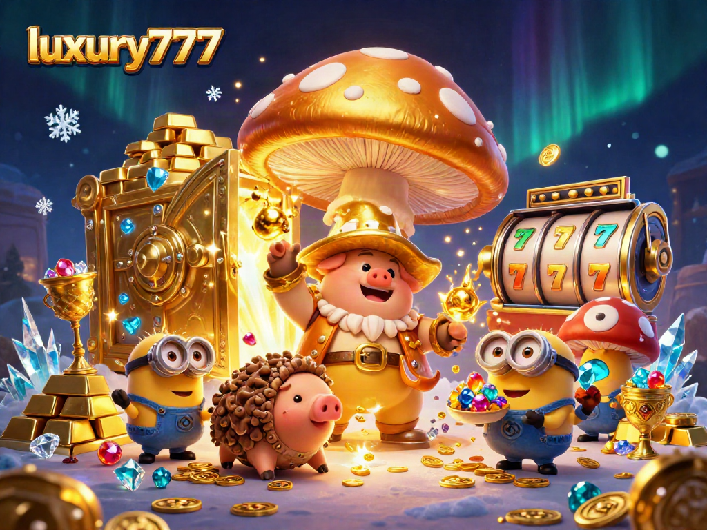Menangkan jackpot dengan luxury777 dalam ilustrasi kasino yang penuh keajaiban.