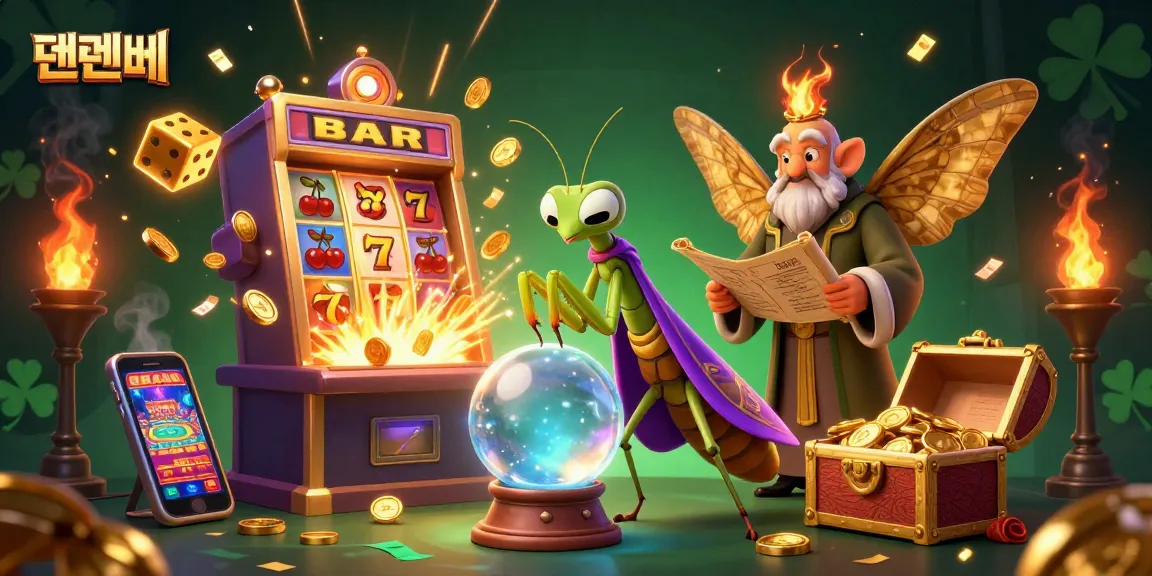 Experience thrilling gameplay with 텐텐벳 in a vibrant, rich casino fantasy world filled with slots, oracles, and treasures.
