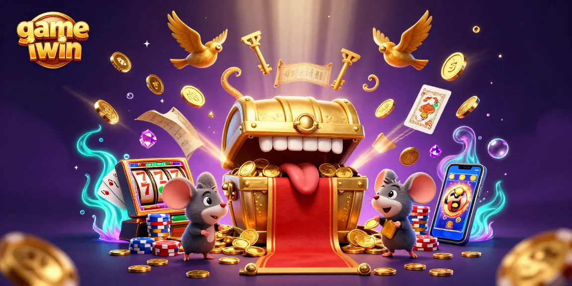 Experience the thrill of game iwin with invigorating slot reels and adventurous treasure-themed elements.