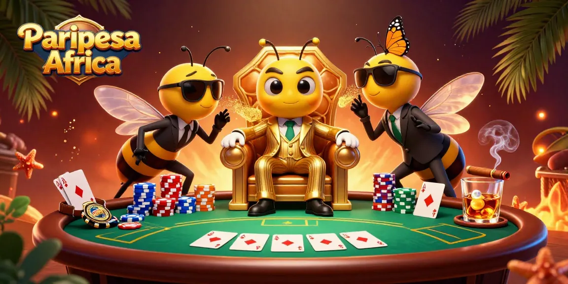 Paripesa Africa : parier en ligne dans un univers de mise en scène riche avec un boss en abeille et ses gardes