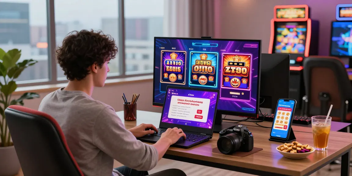 Diana4D: Pengguna menikmati permainan slot online dalam suasana modern dan nyaman.
