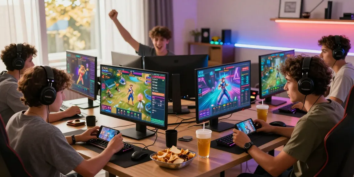 Exciting online gaming moment at ngamenjitu with players enjoying live betting and vibrant game displays.