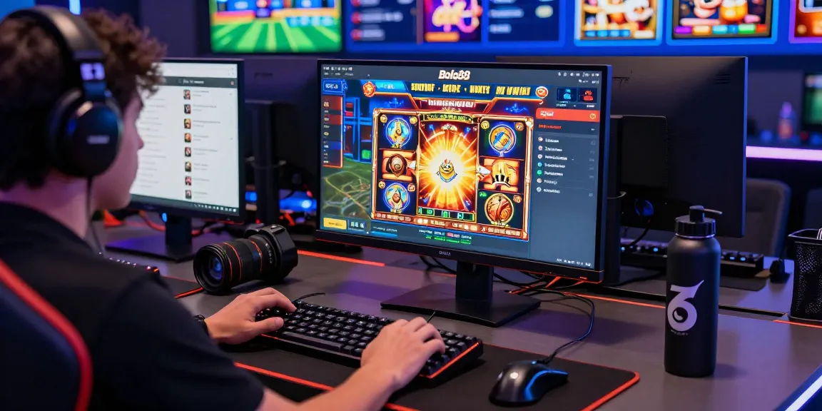 Engaging online gaming experience on Bola88 platform showcasing thrilling gameplay and vibrant graphics, promoting Withdraw Bola88.