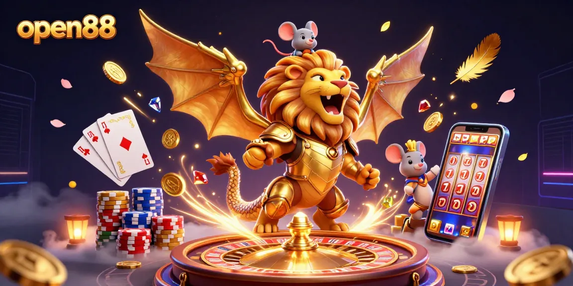 Engage with exciting open88 casino games featuring golden chimera and thrilling rewards.