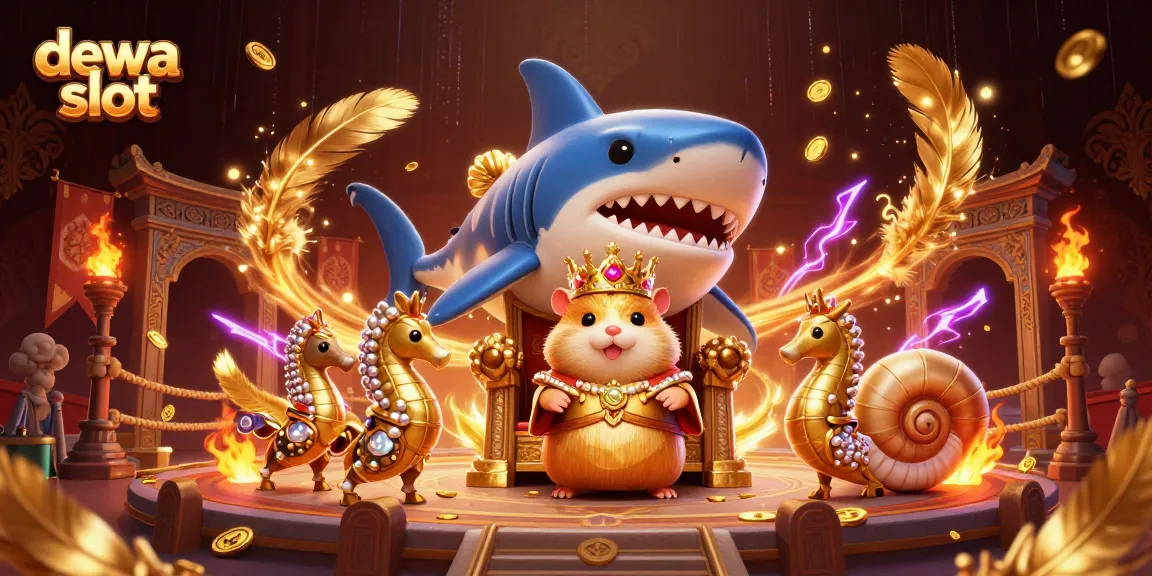 Rasakan sensasi dewa slot dengan ilustrasi 3D megah yang menggabungkan elemen kasino menarik.