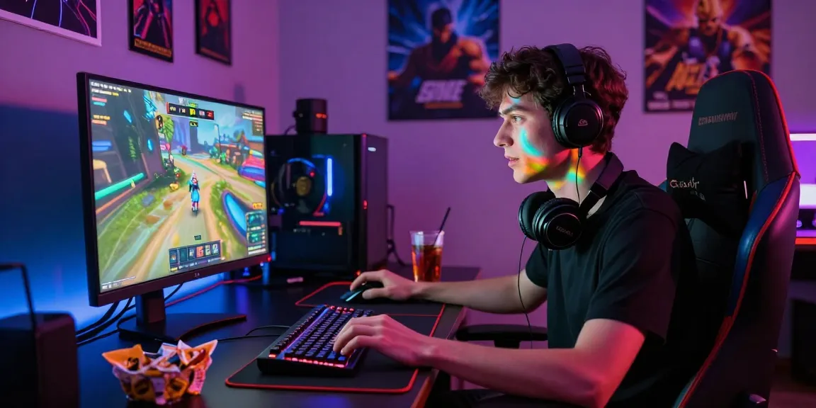 Immersive gameplay scene with sunwin gaming setup highlighting excitement and engagement.