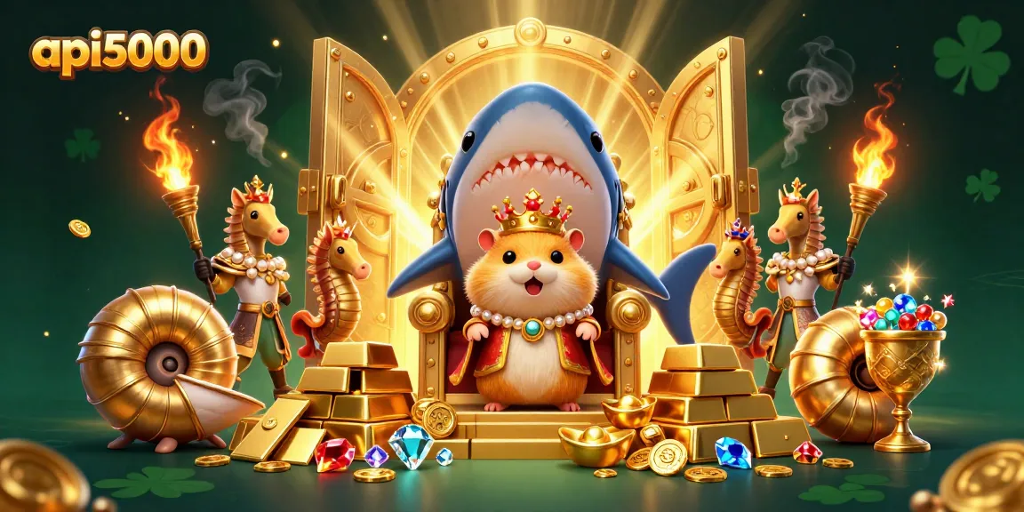 Menangkan jackpot di api5000 dengan raja hamster emas dan harta karun yang berlimpah.