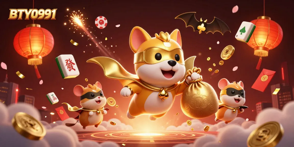 Experience thrilling gameplay moments at BTY0991 with our charismatic hero and vibrant casino elements!