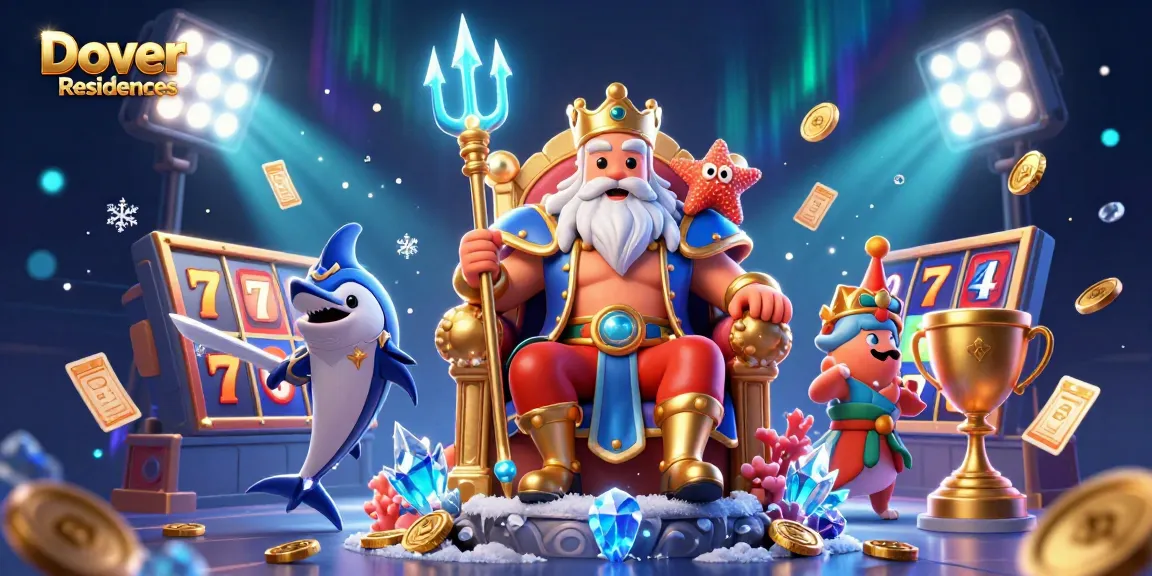 Dover Residences merayakan kesenangan perjudian dengan mesin slot dan jackpot yang memikat.