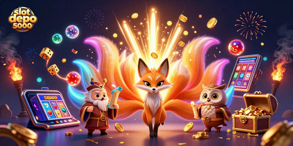 Experience the excitement of slot depo 5000 with dynamic characters, vibrant jackpots, and immersive casino elements.